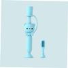 Beavorty Cartoon Bear Silicone Toothbrush Boy Girl Toothbrush Training Brush for Toddlers Random Color view 4
