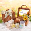 Mothers day Gifts for Mum,Sunflower Gifts for Mum From Daughter Son,Mum Birthday Basket Box Gifts Ideas Sending Sunshine for Mum view 1
