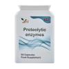 Ved Systemic Proteolytic Enzymes Complex, Mixed Enzyme Formula with Ginger 5 mg & Ionic Trade Minerals 15 mg 90 Vegan Capsule(3 Months Supply) view 1