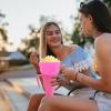 Popcorn Tumbler - Portable Popcorn Drink Bucket with Straw, Snack Container for Popcorn and Beverages for Travel, Park, Home, Movie Theater, Movie Center view 2