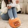 Portable Cute Cartoon Foot Warmer, Cozy Electric Foot, Electric Foot Warmer, Electric Foot Massager, 32 x 28.5 x 8 cm/12.6 x 11.22 x 3.15 Inches for Under Desk, I view 4