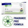 Conti Incontinence Wet Wipes Post Toileting Patient Cleansing Wipes 24x22cm Flushable/Macerator Friendly (50 Wipes Per Pack | Fragrance Free) Includes RE-GEN Cotton Pleat (50 Count - Pack of 3) view 3