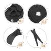 PLAFOPE Men's Beard Kit Scissors Comb Mustache Scissors Hair Trimmer Storage Bag Barber Supplies for Home view 4