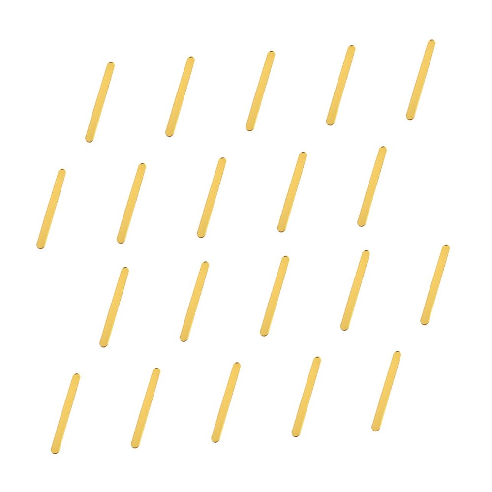 DIY Sticks Reusable Acrylic Mirror Finish 20 Pcs for Baking