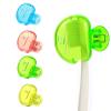 4 x Toothbrush Protective Cover - Brush Head Protector for Toothbrushes, Hygienic Toothbrush Protection - Portable Protective Cases for Travel, Camping, Household and School, Ideal for Adults and view 1