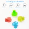 4 x Toothbrush Protective Cover - Brush Head Protector for Toothbrushes, Hygienic Toothbrush Protection - Portable Protective Cases for Travel, Camping, Household and School, Ideal for Adults and view 3