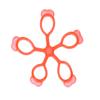 Healeved 9pcs Finger Force Tension Exerciser Portable Hand Trainer for Guitar Piano Finger Trainer Tension view 2