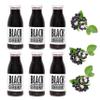 PRESSUICE - Fresh Black Elderberry Juice not from concentrate - 6 bottles pack x 250 ml Fruit Juices NFC - Pressed Black Elderberry Semi Sour Drink - No added Sugar - Natural Press - for Cocktails view 1
