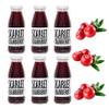 PRESSUICE - Fresh Scarlet Cranberry Juice not from concentrate - 6 bottles pack x 250 ml - Fruit Juices NFC - Pressed Semi Sour Drink - Unsweetened - No added Sugar - Natural Press - For shots view 1