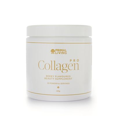 Collagen Beauty Powder  345g, 30 Day Supply, Daily Bovine Collagen for Skin Elasticity, Hair & Nail Strength, Joint Support  No Added Sugar, Natural Berry Flavour