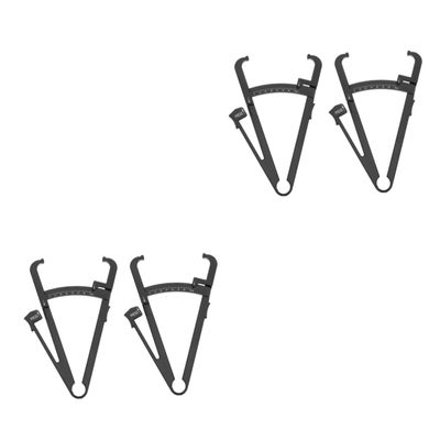 BCOATH 4pcs Body Fat Tester Caliper Accurate Measuring Device for Men Women Use for Home Gym Fitness Workout Tracking Progress