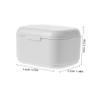 Anneome 2pcs Denture Box for Retainer Holder Portable Denture Case Lid for Outdoor Use view 2