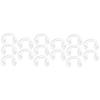 Anneome 15pcs Silicone Nose Pads for Boys and Girls Glasses Easy Screw Fit Nose Grips Soft and Flexible view 1