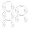 Anneome 15pcs Silicone Nose Pads for Boys and Girls Glasses Easy Screw Fit Nose Grips Soft and Flexible view 3