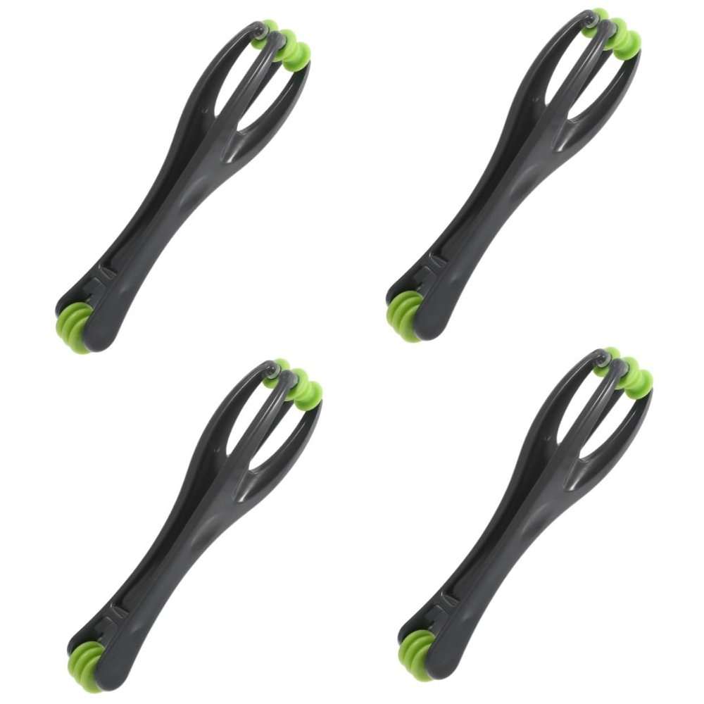 HAPINARY 4pcs Handheld Finger Roller Massage Tool Portable Manual Finger for Improved Flexibility and Relaxation for Office Use Go Relief