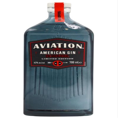 Aviation - Deadpool Limited Edition Version #6 Gin 70cl 42% ABV (Ryan Reynolds)