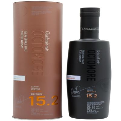 Octomore - 15.2 Islay Single Malt - 5 year old Whisky 70cl 57.9% ABV