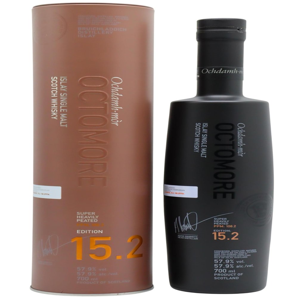 Octomore - 15.2 Islay Single Malt - 5 year old Whisky 70cl 57.9% ABV