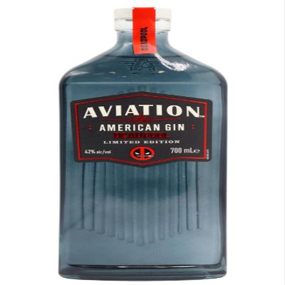 Aviation - Deadpool Limited Edition Version #4 Gin 70cl 42% ABV (Ryan Reynolds)
