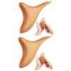 BCOATH 2pcs Unique Triangle Muscle Thai Wood Massager Guasha Tool for Full Body Massage view 1