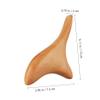 BCOATH 2pcs Unique Triangle Muscle Thai Wood Massager Guasha Tool for Full Body Massage view 2