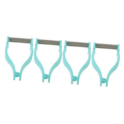 Didiseaon 4pcs Face Epilator Facial Hair Threading Tool Women Manual Cheeks Hair Remove Tool Remover for Women Face Mustache Removal