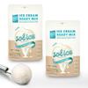 Sol-ice 0% Added Sugar Ice Cream Mix Powders | Dairy Keto Friendly | Whip with Just a Mixer or Machine | Fibre-Based | Bundle of 2x Vanilla 200g view 1