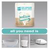 Sol-ice 0% Added Sugar Ice Cream Mix Powders | Dairy Keto Friendly | Whip with Just a Mixer or Machine | Fibre-Based | Bundle of 2x Vanilla 200g view 3