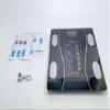 Bluetooth Body fat Weighing Scale, 180kg Capacity, LCD Display, 26x26cm with charging cable view 2