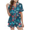 WILLBEST sexy tops for women uk high waisted fishnet tights womens plus size night shirt ladies pjs size 12/14 spandex bodysuit cosplay dresses santa claus costume women suspenders panties nude view 4