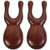 2Pcs Portable Wood Nose Massager and Facial for Nourishment and Relaxation Ideal Home Use Gua Sha Tool view 1