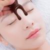 2Pcs Portable Wood Nose Massager and Facial for Nourishment and Relaxation Ideal Home Use Gua Sha Tool view 4