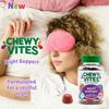 Chewy Vites Adult Night Support, 60 Non-Melatonin Gummies with 5-HTP, Magnesium, Theanine, Chamomile, Lavender, Herbal Night Time Gummies, 1 Months Supply, Berries Flavour view 4