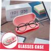 FRCOLOR Elegant Double Layer Eye Cases Portable Glasses Box for Contacts for Families and Friends view 2