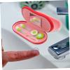 FRCOLOR Elegant Double Layer Eye Cases Portable Glasses Box for Contacts for Families and Friends view 3