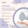 Crystal Hair Eraser, Magic Crystal Hair Removal Stone for Men & Women, Painless Hair Removal Tool, Nano Crystal Hair Remover, Hair Remover for Women & Men, Crystal Hair Remover, Smooth Skin (Lilac) view 2