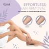 Crystal Hair Eraser, Magic Crystal Hair Removal Stone for Men & Women, Painless Hair Removal Tool, Nano Crystal Hair Remover, Hair Remover for Women & Men, Crystal Hair Remover, Smooth Skin (Lilac) view 4