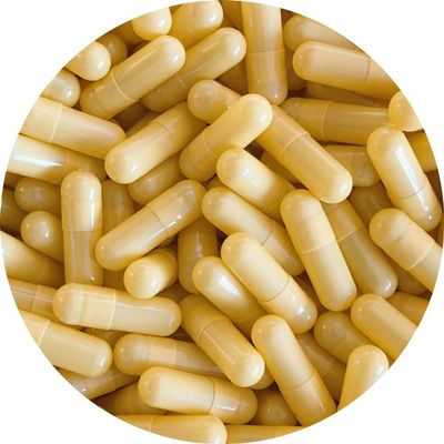 Pure CapsulesSize 000 Empty Ivory Yellow Capsule, Gel Capsule, Empty Pill Capsules, Size 000 Gelatin Capsule, Coloured Capsule Ivory Yellow, BSE, GMO Free, for Self Fill, DIY Capsule (500)