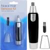 Ear and Nasal Hair Trimmer Battery Operated - Nose Hair Remover for Men & Women, Painless Eyebrow & Facial Hair Trimmer, Men and Women Grooming Kit, Ear Hair Remover view 1