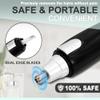 Ear and Nasal Hair Trimmer Battery Operated - Nose Hair Remover for Men & Women, Painless Eyebrow & Facial Hair Trimmer, Men and Women Grooming Kit, Ear Hair Remover view 4