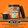 BodyFuel Hydration Electrolyte & Vitamin Powder - Natural Energy & Reduces Tiredness & Optimise Hydration (210g - 30 Servings)(Orange Crush) view 4