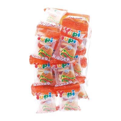 Yupi Gummy Candy Variety (Yupi Mini Burger (20 x 8g individually-wrapped mini burgers)