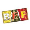 Bff Best friend Forever Chocolate Bar Wrapper Novelty Gift Present For Valentines Day Birthday Xmas CH-9067 (with chocolate bar (100g)) view 1