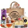 Afternoon Tea Food Hamper Gift with Biscuits, Shortbread, Jam & Tea - For Birthdays, New Home, Anniversaries, Mothers Day, Mum, Grandma, Easter Gifts or Thank You Gifts by The Hamper Fairy view 1