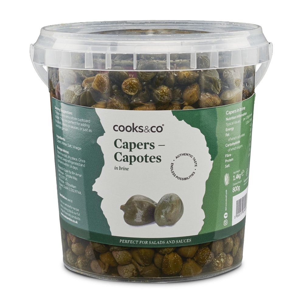 Cooks&Co Capers Capotes 1.4kg