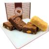 Homemade Brownie Company Variety Pack - 4 x Large Delicious Chocolate Brownies by Post - Brownie Gift Box view 1