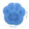 GARVALON Silicone Bath Brush Pad Suction Cup for Back Massage Non-Slip Shower Foot Massager Scrubber for Bathroom Cleaning and Relaxation view 2