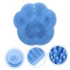 GARVALON Silicone Bath Brush Pad Suction Cup for Back Massage Non-Slip Shower Foot Massager Scrubber for Bathroom Cleaning and Relaxation view 4