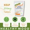 Kelp 500mg Tablets  Natural Iodine Source for Thyroid Support & Metabolism  120 Tablets view 4