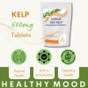 Kelp 500mg Tablets  Natural Iodine Source for Thyroid Support & Metabolism  60 Tablets view 4